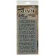 Tim Holtz Layered Stencil 4.125 Inch X8.5 Inch Schoolhouse