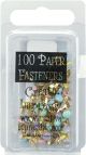 Creative Impressions Mini Metal Paper Fasteners 3mm 100 Per Pkg Round Pastel