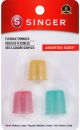 Singer Sew Cute Flexible Thimbles 3 Per Pkg