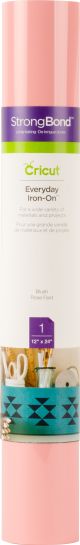 Cricut Everyday Iron On Vinyl 12 Inch X24 Inch Roll Blush