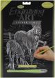 Silver Foil Engraving Art Kit 8 Inch X10 Inch Mare And Foal