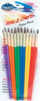 Arts And Crafts Brush Set 12 Per Pkg