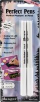 Ranger Perfect Medium Pen Set 2 Per Pkg Clear Bullet and Brush Tips