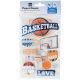 Paper House 3D Stickers 4.5 inch X7.5 inch Basketball Swish