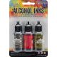 Tim Holtz Alcohol Ink .5oz 3 Per Pkg Tuscan Garden Red Peppr Mushroom Oregano