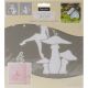 Americana Decor Stencil 8 inch X8 inch 2 Per Pkg Fairies