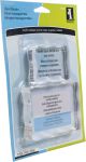 Inkadinkado Clear On Clear Acrylic Blocks 2 Per Pkg Small 2.25 Inch X1.75 Inch Medium 3.5 Inch X2.5 Inch