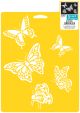 Stencil Mania Stencil 7 Inch X10 Inch Butterflies