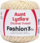 Aunt Lydias Fashion Crochet Thread Size 3 Bridal White