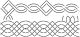 Sten Source Quilt Stencils 3 Inch Borders 8 Inch X18 Inch