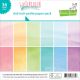 Lawn Fawn Single Sided Petite Paper Pack 6 inch X6 inch 36 Per Pkg Watercolor Wishes 12 Designs 3 Each