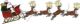 Jolees By You Dimensional Stickers Sleigh And Reindeer