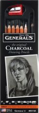 Charcoal Pencil Set 6 Per Pkg Assorted Degrees