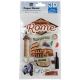 Paper House 3D Stickers 4.5 inch X7.5 inch Discover Rome