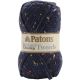 Patons Shetland Chunky Yarn Tweeds Medium Blue Pack of 1 Skein