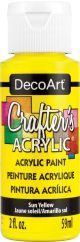 Crafters Acrylic All Purpose Paint 2oz Sun Yellow