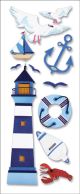 Touch Of Jolee s Dimensional Stickers Lighthouse