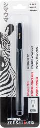 Zebra Zensations Medium Tip Brush Pen Black