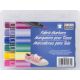 Uchida Fabric Markers Broad Tip 6 Per Pkg Bright