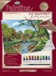 Paint By Number Kit Artist Canvas Series 11 Inch X14 Inch Church By The River