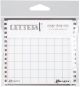 Ranger Letter It Acrylic Stamping Block 4 inch X3 inch 1 pack of 1 piece