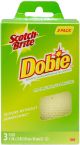 Scotch Brite Dobie All Purpose Cleaning Pad 3 Per Pkg 