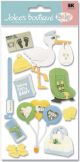 Jolees Le Grande Dimensional Stickers Baby Bringing Baby Home