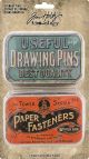 Idea Ology Metal Trinket Tins 2 Per Pkg 