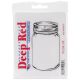 Deep Red Cling Stamp 2.1 Inch X3.7 Inch Mason Jar