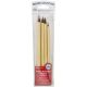 Value Pack Brush Sets Bamboo Brown Hair 4 Per Pkg