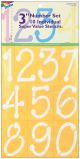 Stencil Mania Stencils 7 X10 Just Numbers 3 