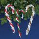 Nostalgic Christmas Beaded Crystal Ornament Kit Crystal Candy Canes Makes 3