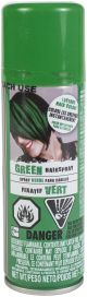 Color Hair Spray 3oz Green