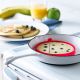 Silicone Pancake Ring Red