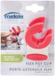 Stainless Steel Flex Pot Clip Red