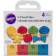 Gel Food Colors .3Oz 4 Per Pkg Primary