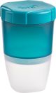 Yogurt And Granola Container W Per Ice Lid Blue
