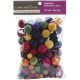 Dimensions Feltworks Ball Assortment 115 Per Pkg