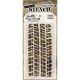 Tim Holtz Layered Stencil 4.125 Inch X8.5 Inch Treads