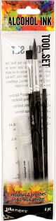 Tim Holtz Alcohol Ink Tool Set Includes 3 Brushes and Mini Mister