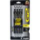 Pilot G2 Premium Gel Roller Pen Fine .7mm 4 Per Pkg Black