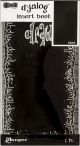 Dyan Reaveleys Dylusions Dyalog Insert Book 4.375 inch X8.25 inch Black 1 pack 1 piece