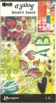 Dyan Reaveley s Dylusions Dyalog Insert Book 4.375 inch X8.25 inch Backgrounds 1 pack of 1 piece