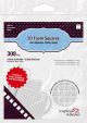 Scrapbook Adhesives 3D Self Adhesive Foam Squares 308 Per Pkg White .25 inch X.25 inch 