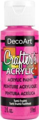 Crafters Acrylic All Purpose Paint 2oz Tutti Fruitti