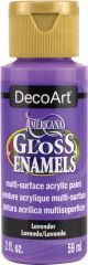 Americana Gloss Enamels Acrylic Paint 2oz Lavender