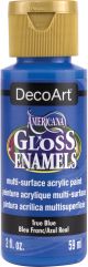 Americana Gloss Enamels Acrylic Paint 2oz True Blue