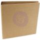 Prima Memory Hardware Chipboard Journal 6.5 inch X6.75 inch Kraft Square with 6 Pages