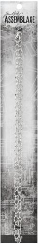 Tim Holtz Assemblage Rosary Chain Silver 18 inch 