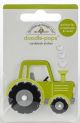 Doodlebug Doodle Pops 3D Stickers Trusty Tractor